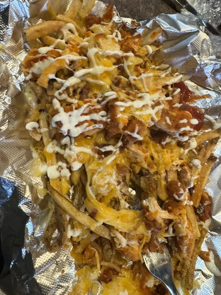 Buffalo Chicken Fries with Cheese
